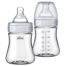 Load image into Gallery viewer, Chicco Duo Hybrid Baby Bottles with Invinci-Glass 5 oz