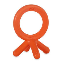 Load image into Gallery viewer, Comotomo Silicone Baby Teether - Orange