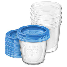 Load image into Gallery viewer, Philips Avent Breast Milk Storage Cups 6 oz SCF619/05 - 5 ct