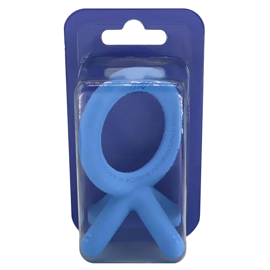 Comotomo Silicone Baby Teether Blue Abytoys