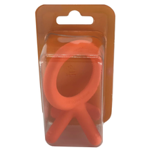 Load image into Gallery viewer, Comotomo Silicone Baby Teether - Orange