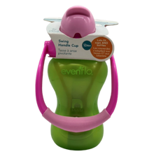 Load image into Gallery viewer, Evenflo Bebek Swing Handle Cup 12m+ 8 oz - Green