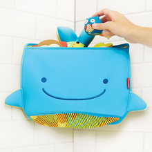 Load image into Gallery viewer, Skip Hop Moby Corner Bath Toy Organizer - Blue