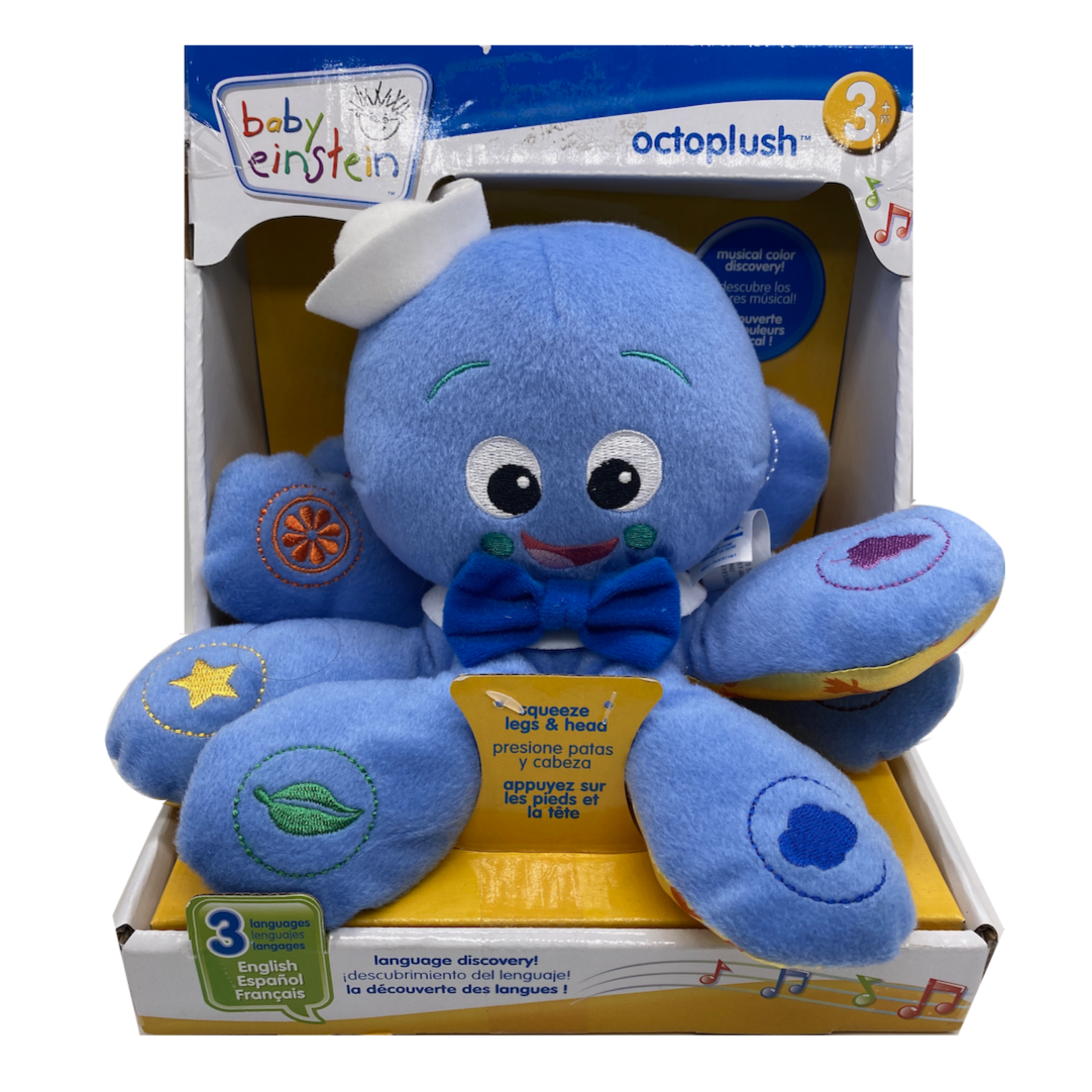 Baby Einstein Octoplush Musical Plush Toy 3m Abytoys