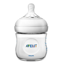 Load image into Gallery viewer, Philips Avent Natural Baby Bottle 4 oz SCF010/17 - Clear