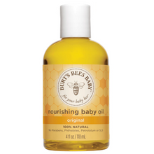 Load image into Gallery viewer, Burts Bees Baby Nourishing Baby Oil 4 oz