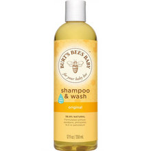 Load image into Gallery viewer, Burts Bees Shampoo & Wash Tear Free 12 oz