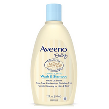 Load image into Gallery viewer, Aveeno Baby Wash & Shampoo 12 oz