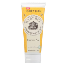 Load image into Gallery viewer, Burts Bees Baby Bee Nourishing Lotion Fragrance Free 6 oz