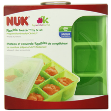 Load image into Gallery viewer, NUK Flexible Freezer Tray & Lid - Green
