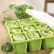 Load image into Gallery viewer, NUK Flexible Freezer Tray & Lid - Green