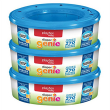 Load image into Gallery viewer, Playtex Baby Diaper Genie Diaper Disposal Pail System Refills - 3 ct