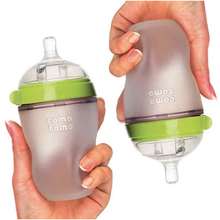 Load image into Gallery viewer, Comotomo Baby Bottles Set 8 oz - Green