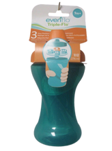 Load image into Gallery viewer, Evenflo Triple Flo Twist Cup 9m+ 10 oz 4041111 - Teal