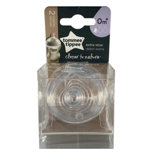 Tommee Tippee Closer To Nature Newborn Nipples - Extra Slow Flow