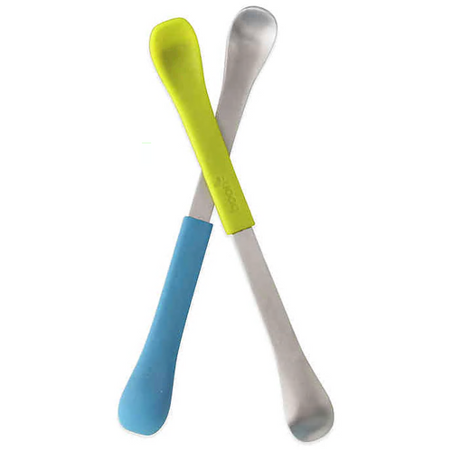 Boon Swap 2 in 1 Feeding Spoons - Blue/Green