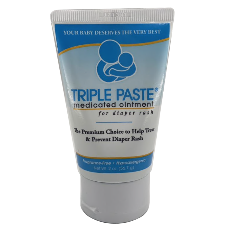 Triple Paste Medicated Ointment For Diaper Rash 2 oz Abytoys