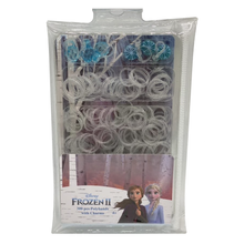 Load image into Gallery viewer, Scunci Frozen II Poly Bands Clear and Assorted Colors with Stones - 300 ct