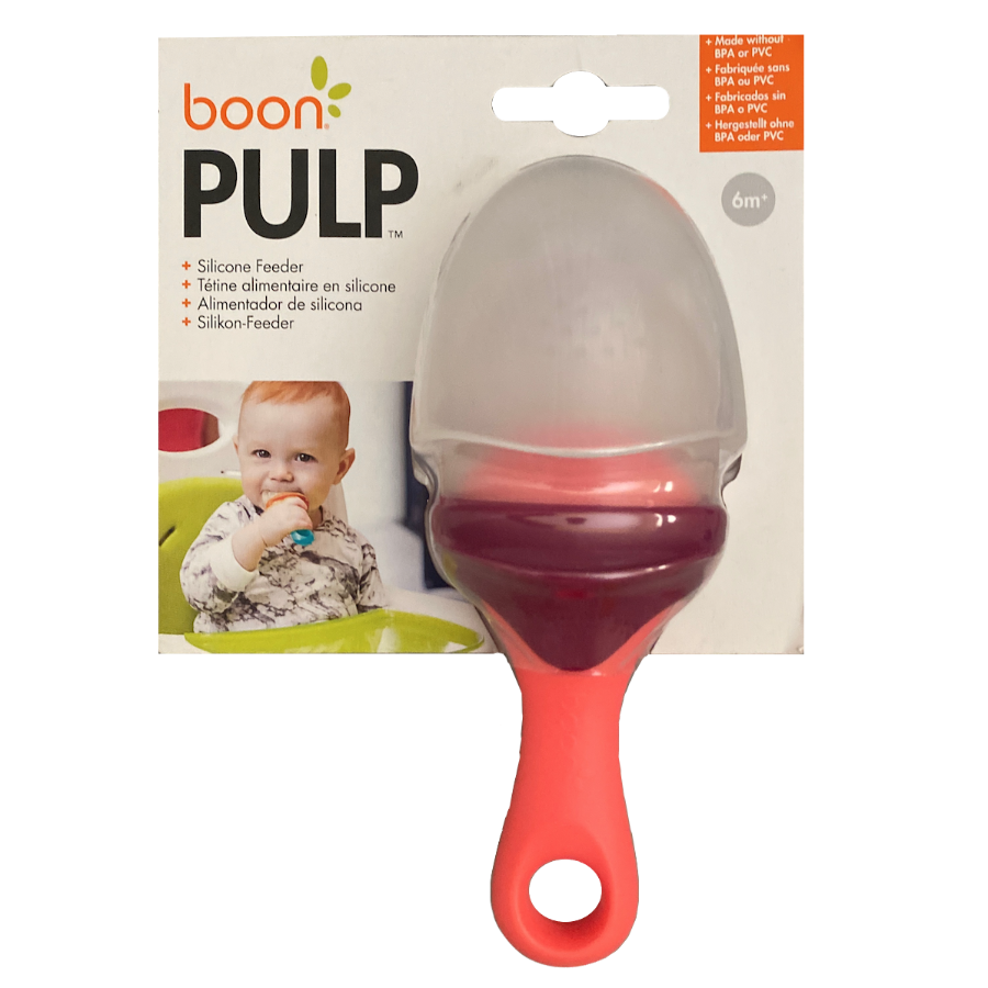 Boon Pulp Silicone Teething Feeder - Pink – Abytoys