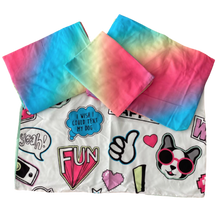 Load image into Gallery viewer, Justice Polyester Bed In A Bag Twin Size - Emoji Graffiti