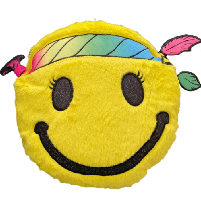 Decorative Emoji Cushion - Yellow