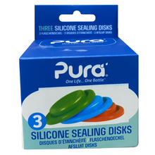 Load image into Gallery viewer, Pura Kiki Silicone Sealing Disk - 3 ct