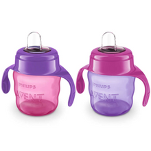 Load image into Gallery viewer, Philips Avent My Easy Sippy Cups 7 oz SCF551/22 - Girl Colors