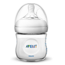 Load image into Gallery viewer, Philips Avent Natural Baby Bottle 4 oz SCF010/17 - Clear