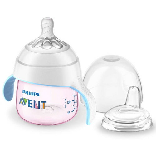 Philips Avent My Natural Trainer Sippy Cup 5 oz SCF262/02 - Pink