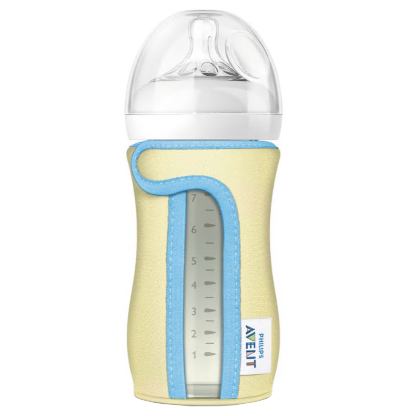 Philips Avent Glass Bottle Sleeve oz SCF676/01 Yellow – Abytoys