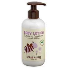 Load image into Gallery viewer, Little Twig Calming Lavender Baby Lotion 8.5 oz