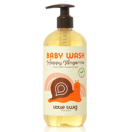 Little Twig Happy Tangerine Baby Wash 17 oz