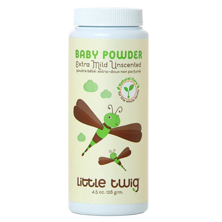 Little Twig Unscented Baby Powder 4.5 oz