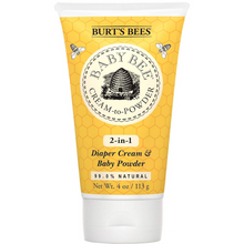 Load image into Gallery viewer, Burts Bees Diaper Cream &amp; Baby Powder 4 oz