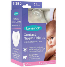 Load image into Gallery viewer, Lansinoh Contact Nipple Shields - 24 mm