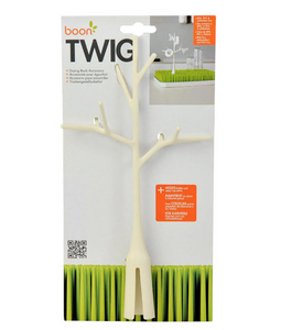 Boon Twig Grass and Lawn Countertop Drying Rack Accessory - White