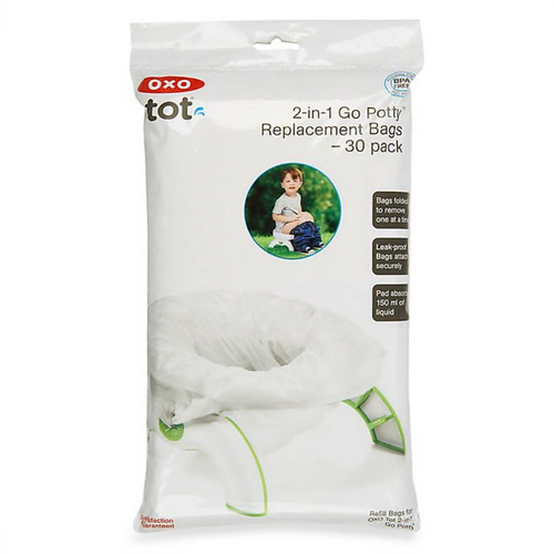 OXO Tot 2 in 1 Go Potty Replacement Bags - 30 ct