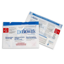 Load image into Gallery viewer, Dr. Browns Microwave Steam Sterilizer Bags - 5 ct