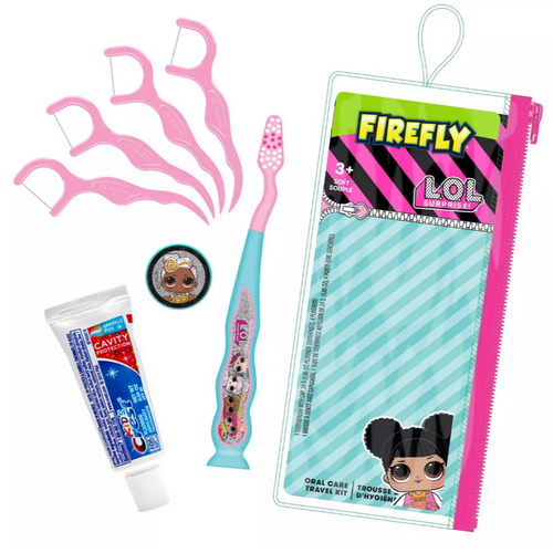 L.O.L Surprise Firefly Oral Care Travel Kit