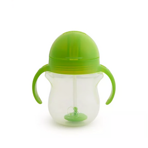 Munchkin Any Angle Click Lock Weighted Flexi Straw Cup 7 oz - Green