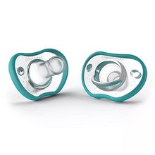 Load image into Gallery viewer, Nanobebe Flexy 3m+ Pacifiers - Teal