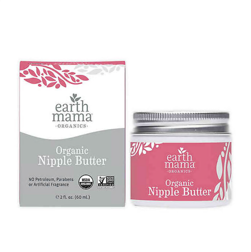 Earth Mama Organic Natural Nipple Butter 2 oz