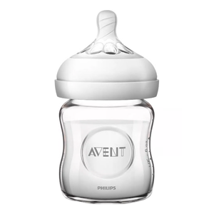 Philips Avent Natural Glass Baby Bottle 4 oz SCF701/17
