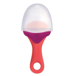 Boon Pulp Silicone Teething Feeder - Pink