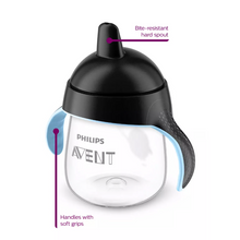 Load image into Gallery viewer, Philips Avent My Penguin Sippy Cup 9 oz SCF753/33 - Black