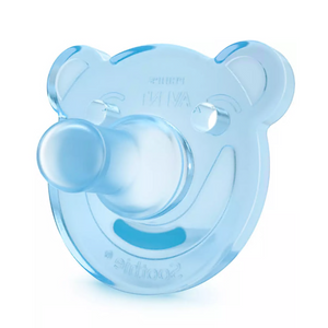 Philips Avent Soothie Pacifiers Bear Shape 0 - 3m SCF194/01 - Green/Blue