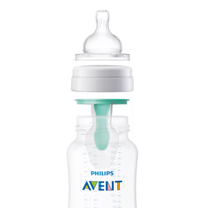 Philips Avent Anti Colic Baby Bottle With Air Free Vent 9 oz SCF403/14 - Clear