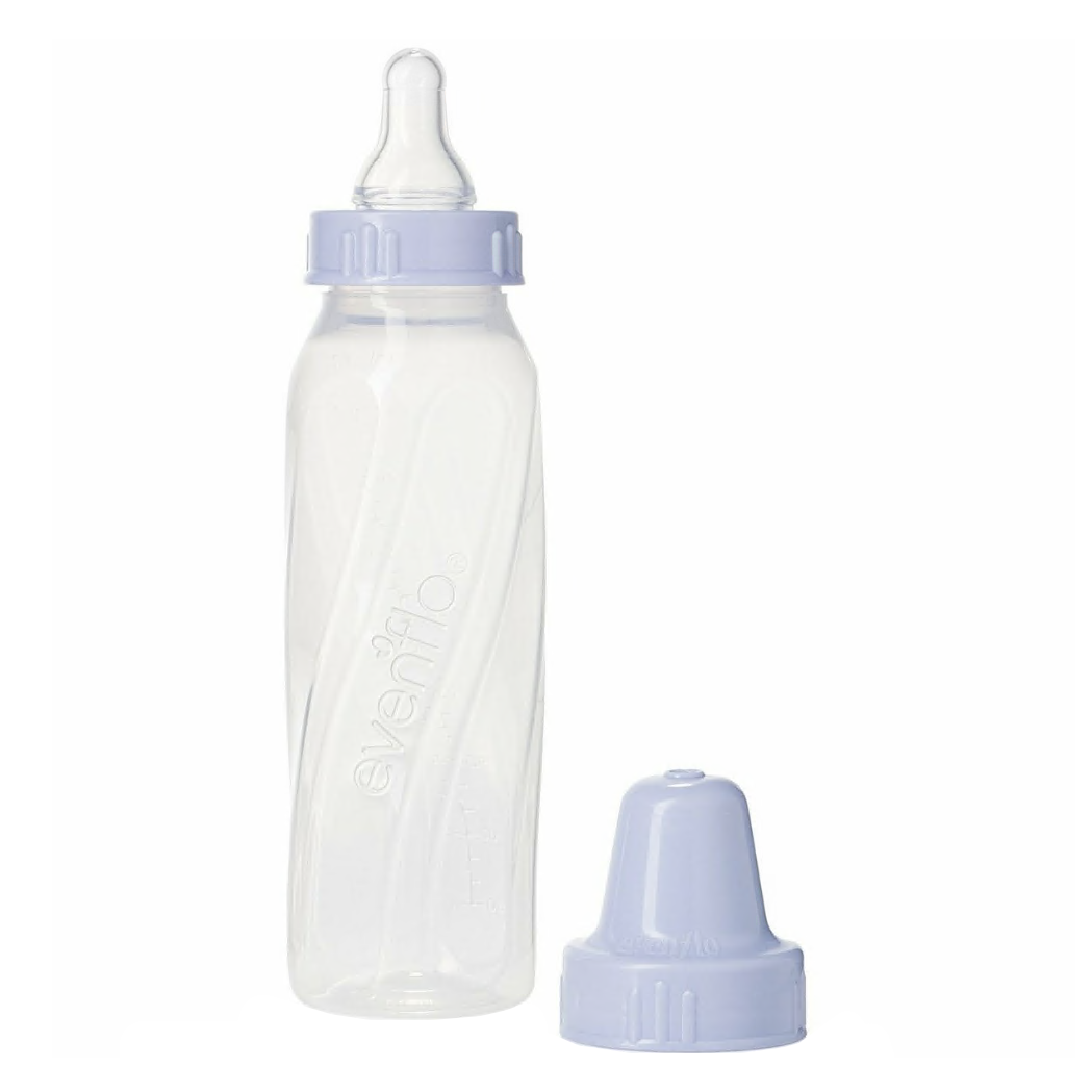 Evenflo Classic Micro Air Vents Baby Bottle 8 oz 1218111 - Purple
