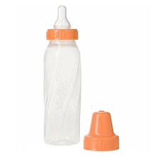 Load image into Gallery viewer, Evenflo Classic Micro Air Vents Baby Bottle 8 oz 1218111 - Orange