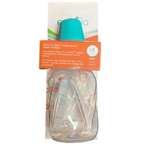 Evenflo Classic Twist Baby Bottle 4 oz 1216111 - Teal